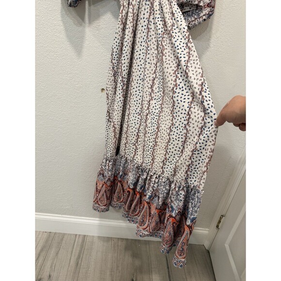 Misa Los Angeles Matilda Tie Back Paisley Midi Dress Size Small - Picture 9 of 15